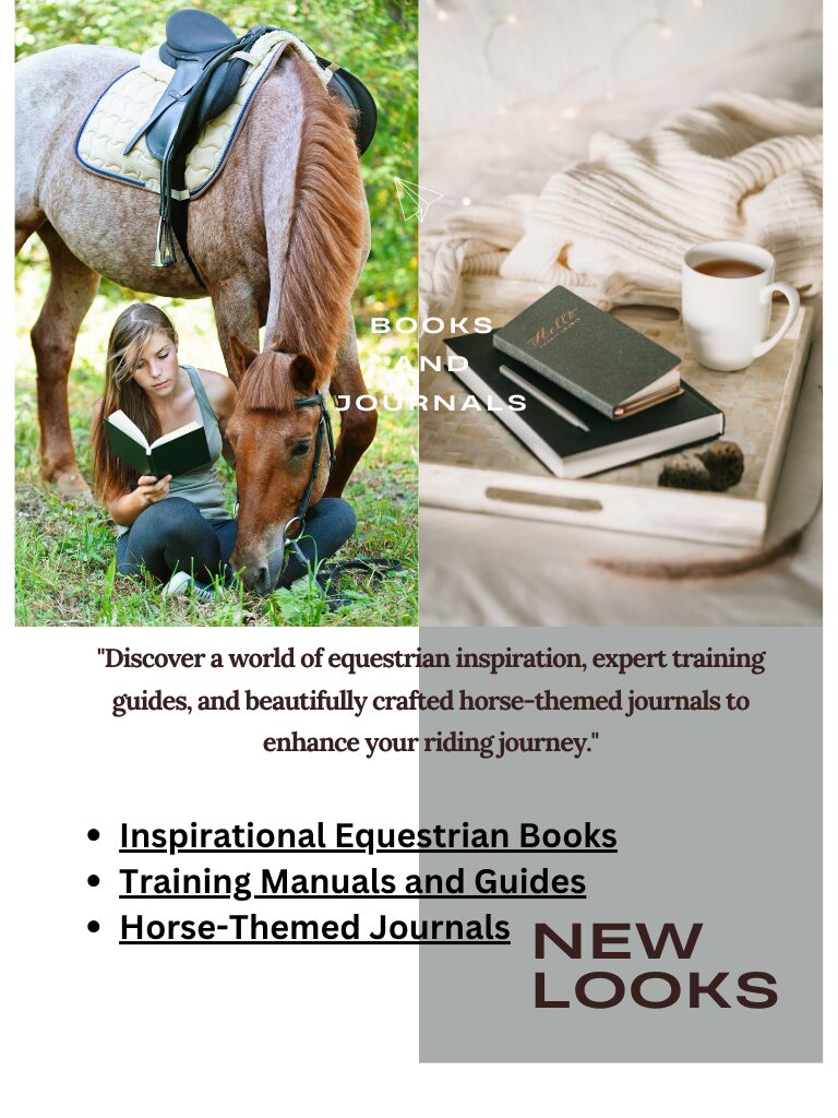 Equestrian books and horse-themed journals guide on Amazon for riders of all levels