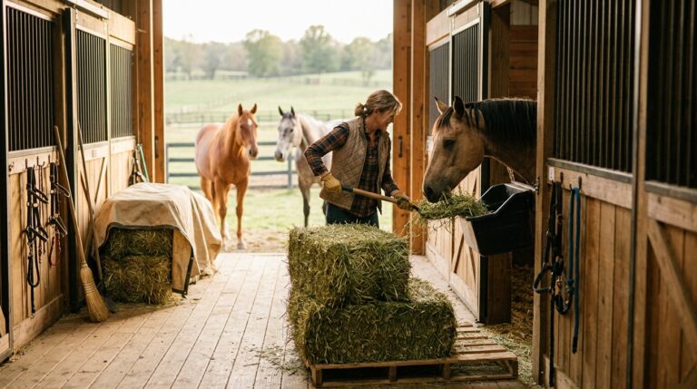 What Do Horses Eat? A Real Answer From a Barn Mom Who Buys the Hay