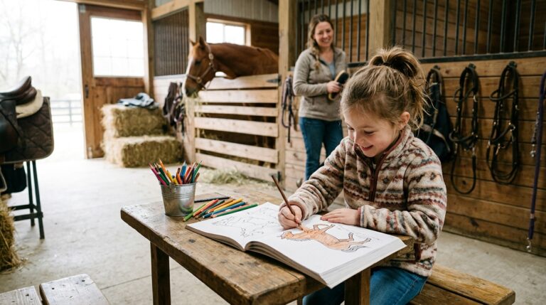 Why Horse-Crazy Kids Never Stop Coloring Horses (So I Made 30 Pages of Them)