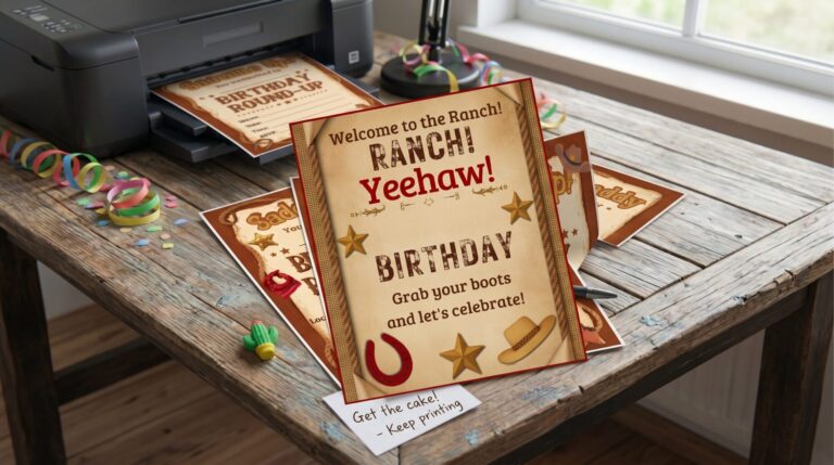 How to Throw a Western Cowboy Horse Birthday Party Your Kid Will Never Forget